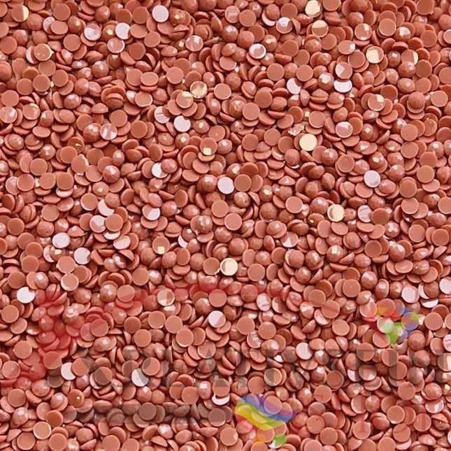 DMC 3830 Terracotta - runde Steine - Diamond Painting