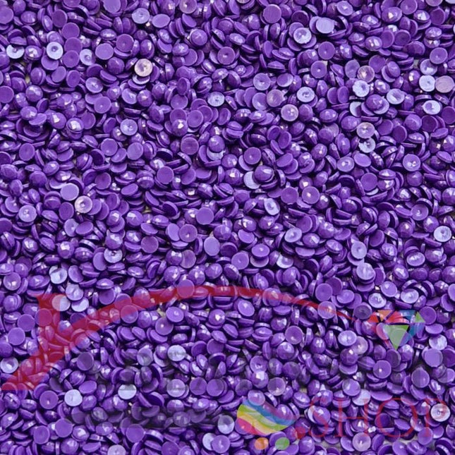DMC 3837 Lavender ULT DK - runde Steine - Diamond Painting