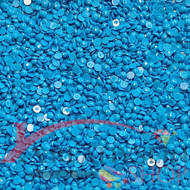 DMC 3845 Bright Turquoise MED - runde Steine - Diamond Painting