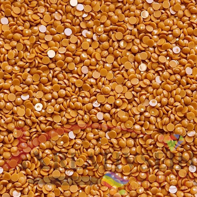 DMC 3853 Autumn Gold DK - runde Steine - Diamond Painting