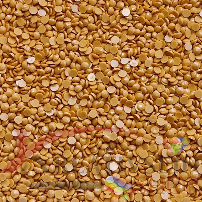 DMC 3854 Autumn Gold MED - runde Steine - Diamond Painting