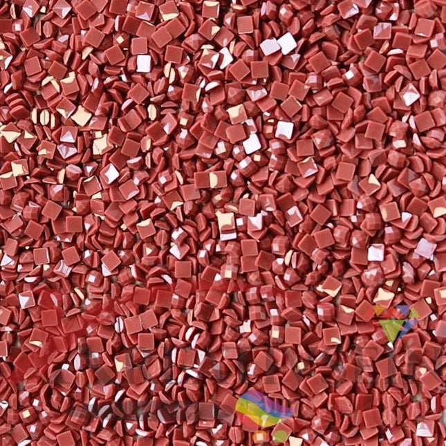 DMC 3858 Rosewood MED - eckige Steine - Diamond Painting