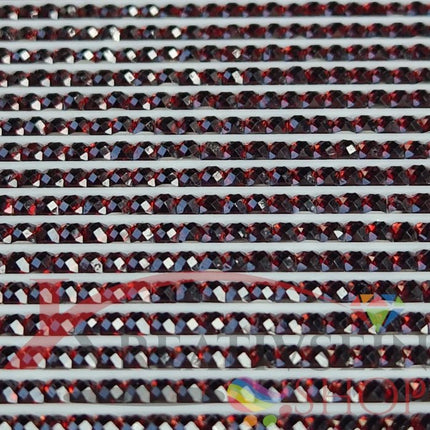 DMC 3858 Rosewood MED - eckige Steine - Strass - Diamond Painting
