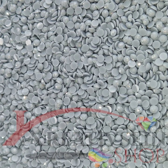 DMC 415 Pearl Grey - runde Steine - Fairy Dust - Diamond Painting