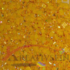 DMC 444 Lemon DK - eckige Steine - Aurora Borealis (AB) - Diamond Painting