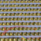 DMC 444 Lemon DK - rund Steine - Strass - Diamond Painting