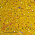 DMC 445 Lemon LT - eckige Steine - Aurora Borealis (AB) - Diamond Painting