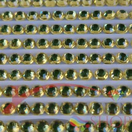DMC 445 Lemon LT - rund Steine - Strass - Diamond Painting