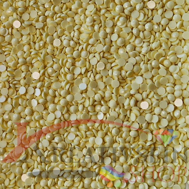DMC 445 Lemon LT - runde Steine - Diamond Painting