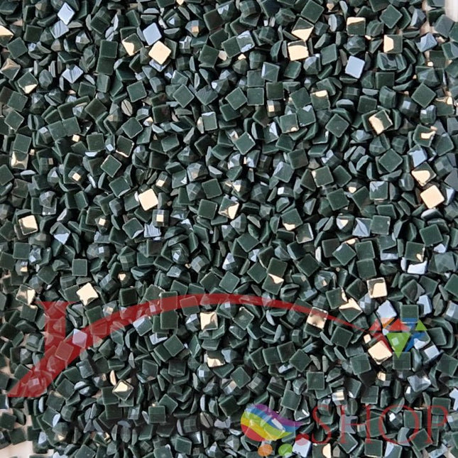 DMC 500 Blue Green VY DK - eckige Steine - Diamond Painting
