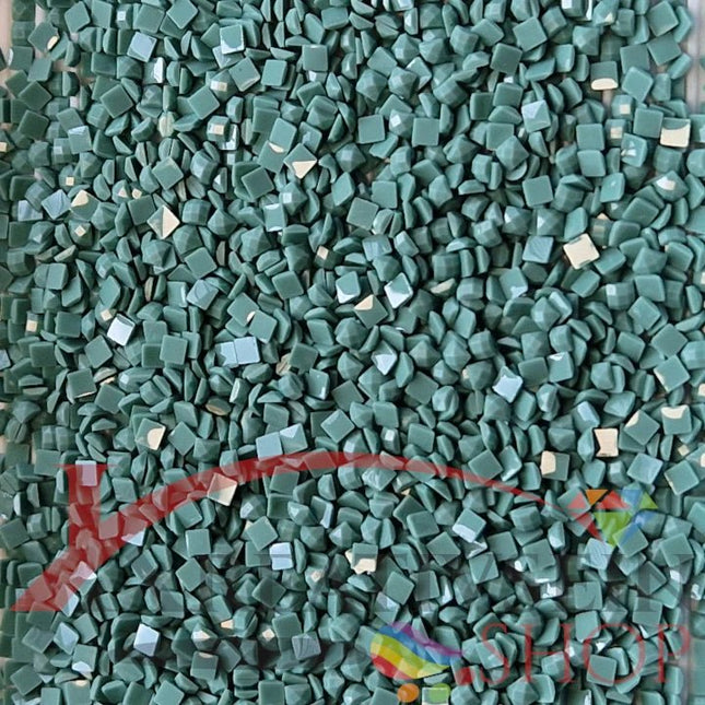 DMC 503 Blue Green MED - eckige Steine - Diamond Painting