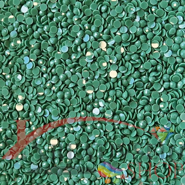 DMC 505 Grass Green DK - runde Steine - Diamond Painting