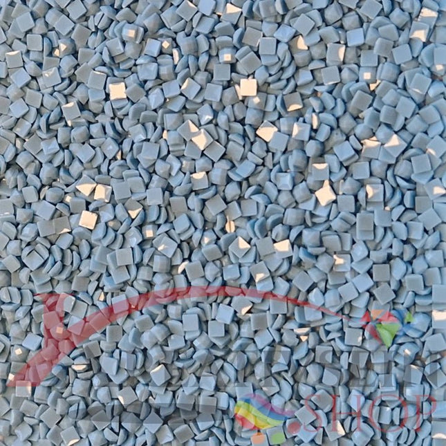 DMC 519 Sky Blue - eckige Steine - Diamond Painting