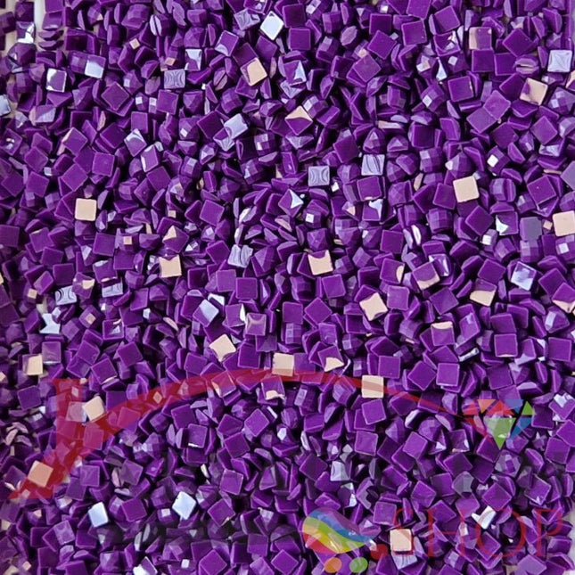 DMC 550 Violet VY LT - eckige Steine - Diamond Painting