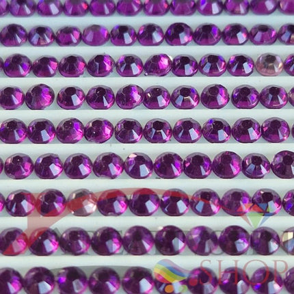 DMC 552 Violet MED - rund Steine - Strass - Diamond Painting