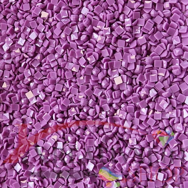 DMC 553 Violet - eckige Steine - Diamond Painting