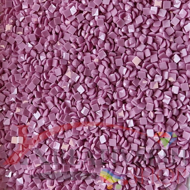 DMC 554 Violet LT - eckige Steine - Diamond Painting