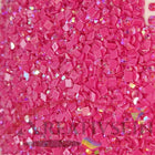 DMC 601 Cranberry DK - eckige Steine - Aurora Borealis (AB) - Diamond Painting