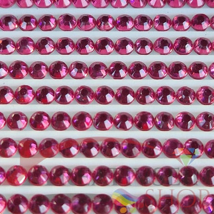 DMC 601 Cranberry DK - rund Steine - Strass - Diamond Painting