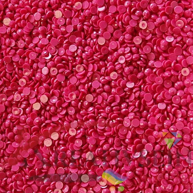 DMC 601 Cranberry DK - runde Steine - Diamond Painting