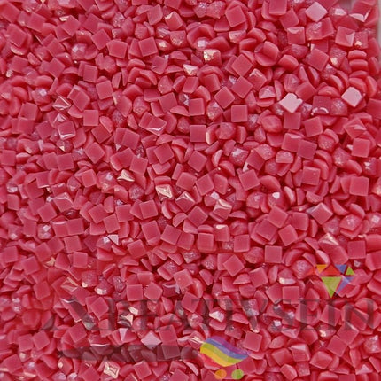 DMC 603 Cranberry - eckige Steine - Fairy Dust - Diamond Painting