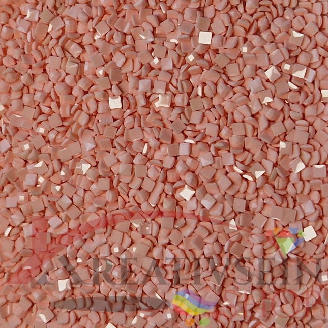 DMC 605 Cranberry VY LT - eckige Steine - Diamond Painting