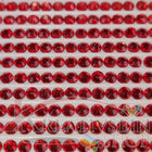 DMC 666 Christmas Red LT - rund Steine - Strass - Diamond Painting
