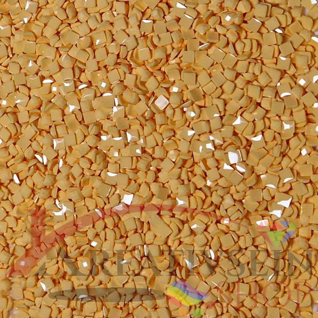 DMC 676 Old Gold LT - eckige Steine - Diamond Painting
