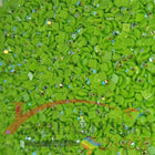 DMC 704 Chartreuse BRIGHT - eckige Steine - Aurora Borealis (AB) - Diamond Painting