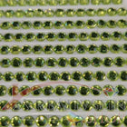 DMC 704 Chartreuse BRIGHT - rund Steine - Strass - Diamond Painting