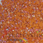 DMC 720 Orange Spice DK - eckige Steine - Aurora Borealis (AB) - Diamond Painting