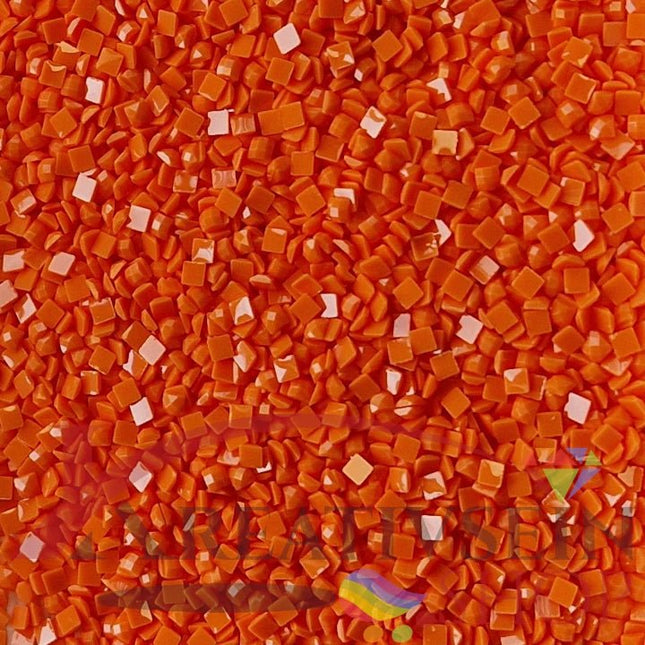 DMC 721 Orange Spice MED - eckige Steine - Diamond Painting