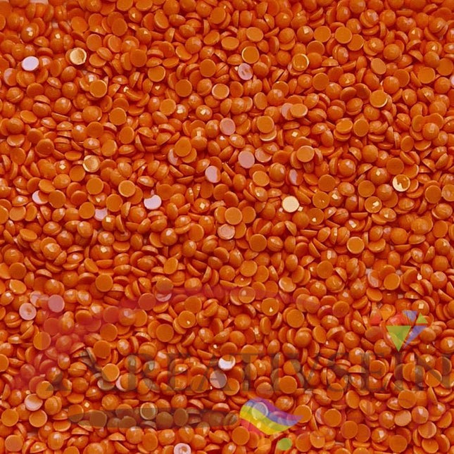 DMC 721 Orange Spice MED - runde Steine - Diamond Painting