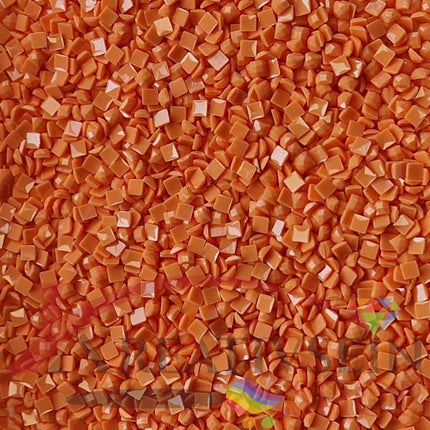DMC 722 Orange Spice LT - eckige Steine - Diamond Painting