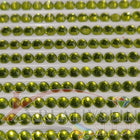 DMC 733 Olive Green MED - rund Steine - Strass - Diamond Painting