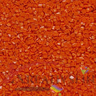 DMC 740 Tangerine - eckige Steine - Fairy Dust - Diamond Painting
