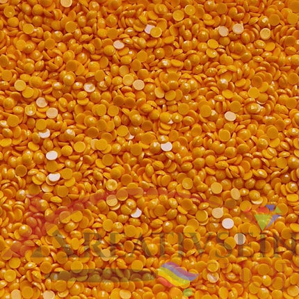 DMC 741 Tangerine MED - runde Steine - Diamond Painting