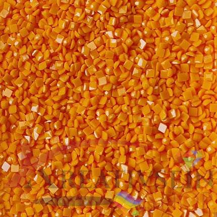 DMC 742 Tangerine LT - eckige Steine - Diamond Painting