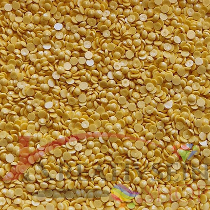 DMC 743 Yellow MED - runde Steine - Diamond Painting