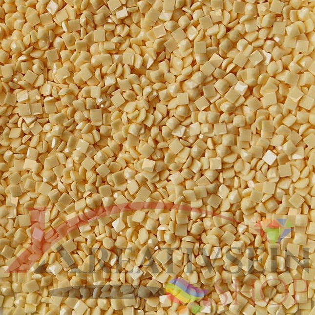 DMC 745 Yellow LT PALE - eckige Steine - Diamond Painting