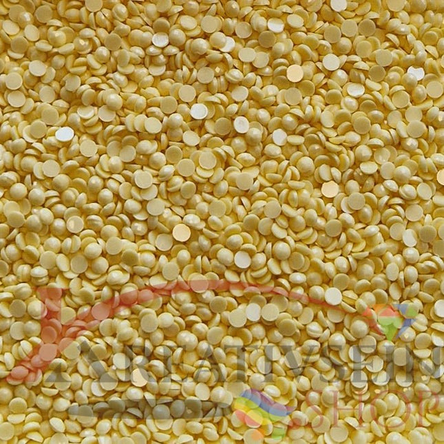DMC 745 Yellow LT PALE - runde Steine - Diamond Painting