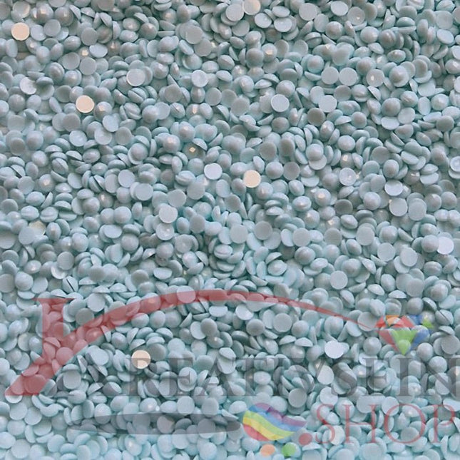 DMC 747 Sky Blue VY LT - runde Steine - Diamond Painting