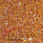 DMC 758 Terracotta VY LT - eckige Steine - Aurora Borealis (AB) - Diamond Painting