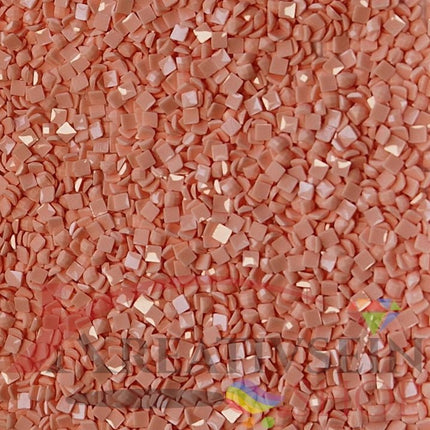 DMC 758 Terracotta VY LT - eckige Steine - Diamond Painting