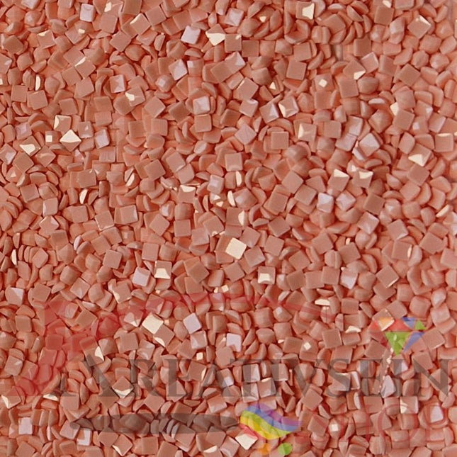 DMC 758 Terracotta VY LT - eckige Steine - Diamond Painting