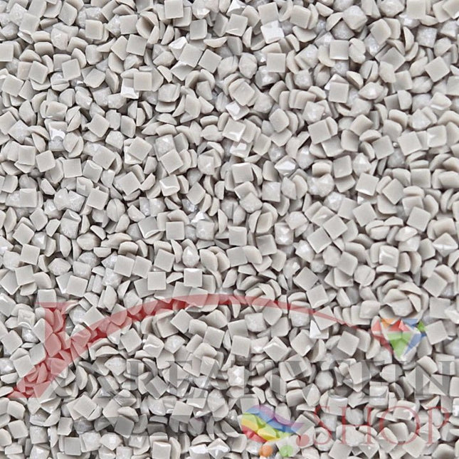 DMC 762 Pearl Grey VY LT - eckige Steine - Fairy Dust - Diamond Painting