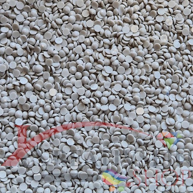 DMC 762 Pearl Grey VY LT - runde Steine - Diamond Painting