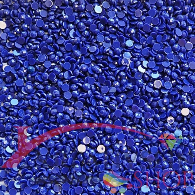 DMC 791 Cornflower Blue VY DK - runde Steine - Diamond Painting