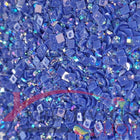 DMC 792 Cornflower Blue DK - eckige Steine - Aurora Borealis (AB) - Diamond Painting