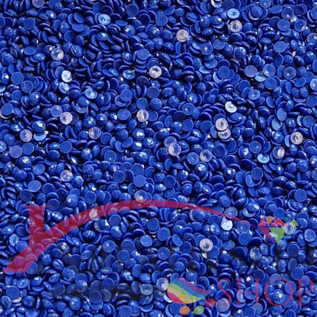 DMC 792 Cornflower Blue DK - runde Steine - Diamond Painting